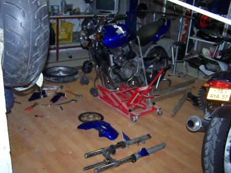 DEBUT D UN GROS CHANTIER